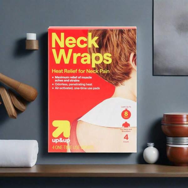 Heat Wraps For Neck - 4pk