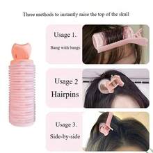 1/2/3 件鸭嘴形空气刘海卷发器，蓬松女孩卷发器，丰盈头发工具，女士发饰，发型设计工具