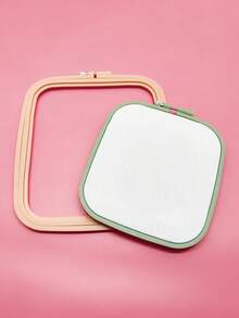 Rectangular Embroidery Hoop Set, 5 Sizes, ABS Plastic Cross Stitch Frames, Suitable For Sewing, Needlework And Embroidery Projects, Multi-Color Packaging - Multicolor - View 4