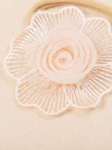 2pcs New Cute Baby Flower Headbands, Soft Nylon Infant Thin Hair Bands, Spring/Summer Seamless Headwear, Photography Props, No Card Paper