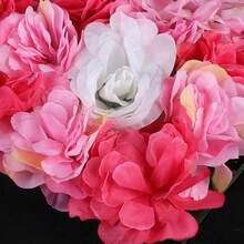 YUNRUX Flores artificiales - Rosa Fucsia - Ver 11