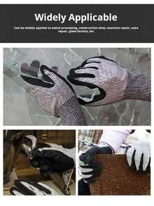 1 Pair - Specialized Anti-Slip And Warm Five-Finger Design Nylon Rubber Water Sports Gloves For Sea-Watching, Diving, Snorkeling, And Surfing - Suitable For Both Men And Women, Warm, Anti-Slip, Flexible Gloves, Suitable For Spearfishing, Swimming, Rafting, Kayaking, Paddling, Water Skiing, And Diving. - L - View 5