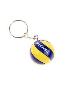 1 件时尚 3.8 厘米足球/排球 PVC 钥匙扣，PVC 排球钥匙扣配件，商务排球礼品，沙滩球运动员礼物，男女学校汽车配件可爱哥特 Y2k - 彩色 - 查看 13