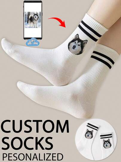 1 Pasang Kaos Kaki Perahu Kustom, Kaos Kaki Wajah Kustom, Kaos Kaki Pasangan, Kaos Kaki Foto Kustom, Kaos Kaki Cetak Kustom, Kaos Kaki Wajah Lucu yang Dipersonalisasi, Kaos Kaki Gambar Kustom, Dapat Mencetak Wajah Apa Saja di Kaos Kaki, Hadiah Hari Jadi, Hadiah Hari Valentine, Hadiah Ulang Tahun, Hadiah Pernikahan, Hadiah Hari Ibu, Hadiah Hari Ayah, Hadiah untuk Sahabat, Hadiah untuk Orang Tua, Hadiah untuk Pacar, Hadiah untuk Pecinta Anjing, Cocok untuk Kamar Anak, Ruang Tamu, Kamar Tidur, Musim Wisuda, Musim Dingin, Natal, Musim Semi, Musim Panas, Musim Gugur, Semua Acara