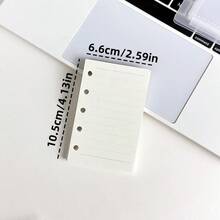 M5透明活页夹，10个双面套，替换纸，DIY活页夹笔记本套装。贴纸，贴纸簿，贴纸架，封口簿，贴纸活页夹，替换装，透明贴纸簿 - 彩色 - 查看 13