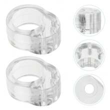 PVC Door Handle Protector, Anti-Collision Ring, Door Handle Bumper Guard - Select Different Hole Diameter According To The Thickness Of The Door Handle