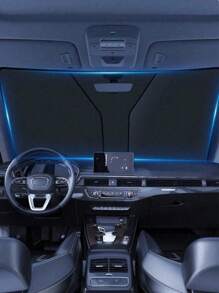 1 pezzo Parasole per parabrezza auto, visiera parasole riflettente offre una protezione ottimale per l'interno dell'auto, adatto per auto compatte, SUV e hatchback