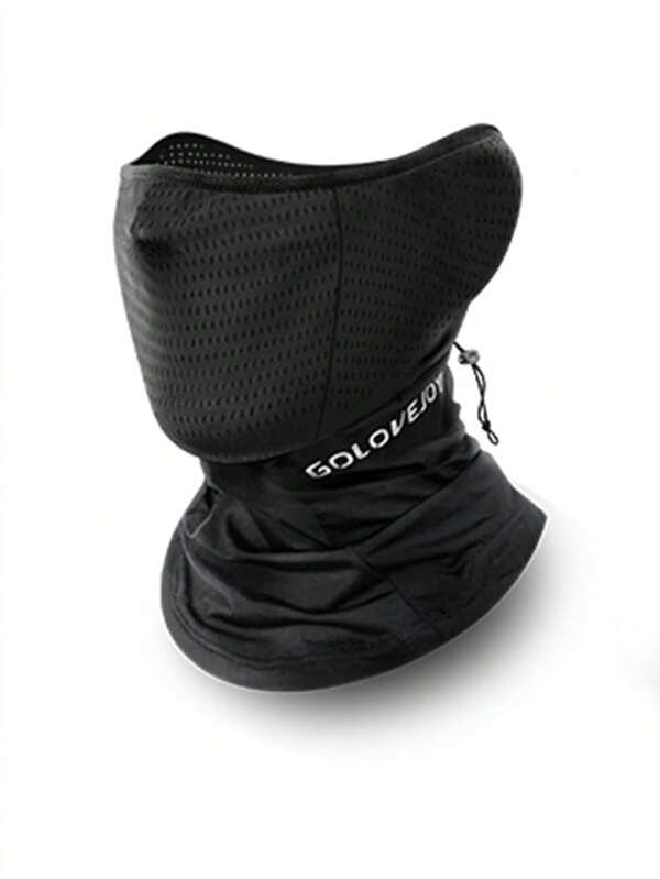 AD 1pc Windproof, Dustproof, UV-Resistant Cycling Face Mask, Outdoor Motorcycle Sports Breathable Neck Gaiter