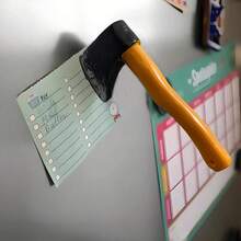 4 Designs Available - Funny Magnetic Knives, 3D Axe-Shaped Refrigerator Magnet, Thief Star Decor Magnets, Fixing Labels. Unique Gift Ideas, Suitable For Home, Office, Fridge, Cabinet Metal Surfaces Home Decor Halloween Decor Fall Decor Room Decor - Multicolor - View 4