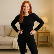 Women Two-Piece Outfits - màu đen - Xem 9