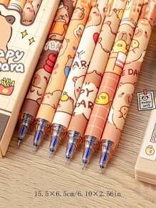 1/3/6pcs Erasable Gel Pens, Suitable For Office Supplies, School Supplies, Gift Back To School