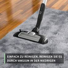 Sour Lemon Deep Pile Carpet Gray Carpet Living Room 120x160 Washable Anti-Slip Extra Large Carpets Bedroom Fluffy Modern Carpets Mat Carpets For Bedroom Room - 淺灰色 - 查看 6