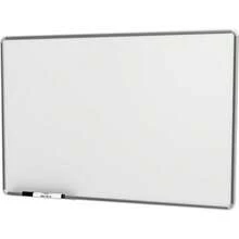 QUADRO BRANCO COM MOLDURA DE ALUMÍNIO 100X70CM - Branco - Visão 1