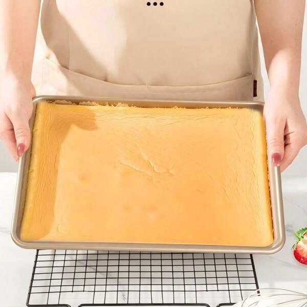 17-Zoll Backofenblech-Set, Backen Antihaftbeschichtetes goldenes Backblech, geeignet für Küchenofen Zubehör, Keks-Backblech, Kuchen-Backblech, Brot-Backblech, Muffin-Backblech, Pizza-Backblech, Biskuitrolle-Backblech - Halloween / Tag der Toten