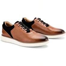 Men's Oxford Shoes Dress Shoes Men's Lightweight Lace-Up Fashion Shoes-20256688 - 棕色-05 - 查看 5