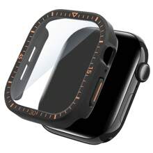 Funda de vidrio talla grande tapa para el de 46mm, 44mm, 40mm, 45mm, 41mm y 42mm. Protector de pantalla para Series 10, 9, 8, 7, 6, 5, 3 y SE. Accesorios.