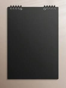 A5/B5/A4 Flip Up Loose-Leaf Notebook,60 Sheets,Detachable Horizontal Line Inner Page Notepad,Waterproof PP Cover,60 Pages,Office And School Supplies - Multicolor - View 30