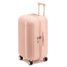 Luggage Suitcase Carry-On Shockproof Rolling Lightweight Small Password Travel Bag Box RWXF - Red - View 8