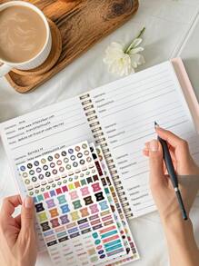 1pc Simple Password Book, Minimalist 52 Sheets Advanced Address Password Manager With Website Password Quick Access Username And Password Storage Perfect For Home Office Internet Computer Logins,Back To School Supplies