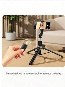 Selfiestick & Tripod Head - Black - View 3
