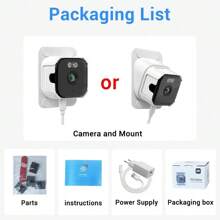 Telecamera da finestra 5MP 2K, telecamere per interni con WiFi 5GHz, visione notturna a colori, rilevamento del movimento, registrazione, installazione rapida per la sicurezza domestica