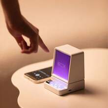 Altavoz Bluetooth portátil estilo computadora