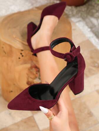 女士时尚高跟鞋，包头，镂空，细高跟，系带凉鞋，适合春夏季，性感时尚的户外穿着