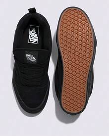 Vans Knu Skool 休閒運動鞋 黑色/黑色 男女通用鞋 - 黑色 - 查看 4