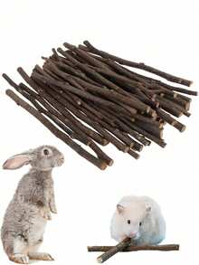 100g Apple Branch, Pet Chew Toy, Dried Apple Branch Chew Stick, Suitable For Hamsters, Rabbits, Guinea Pigs, Rabbit Supplies, Christmas Gift, 100g/200g/300g