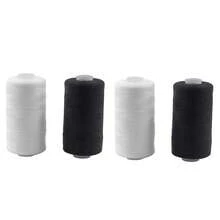 2/4/8/12件装 500米缝纫线 涤纶线 黑色 白色 坚固耐用缝纫线 缝纫线轴 涤纶 适用于手动缝纫机 - 彩色 - 查看 18