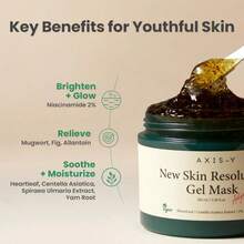 New Skin Resolution Gel Mask 100ML - Rinse-Off Mask - Calming Mask - View 2
