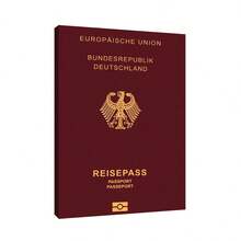 1pc Modern Canvas Poster, Featuring Elegant Burgundy, Gold, And White German Eagle Emblem Wall Arts Canvas Posters, With High-Definition Printing And Optional Frame, Perfect For Living Room, Bedroom, Office Decoration, Bedroom Art | National Emblem Art | Gold Details - Multicolor - View 10