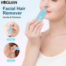 4-i-1 professionellt groomingkit, USB-laddningsbar näs-/öronhårstrimmer, skägg-/ögonbrynsrakhyvel, personliga hygienredskap för kvinnor, 500 mAh batterikapacitet