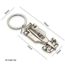 1pc Creative F1 Racing Keychain Pendant, Small Gift For Racing Club, Souvenirs - Easter Gift - Gift - Multicolor - View 9