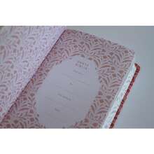 Biblia RV1960 LETRA GIGANTE Rosada Con Flores Imitación Piel 14 puntos con canto pintado - Libro único - Ver 6