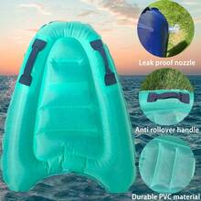 Aufblasbares, faltbares Schwimmboard mit Griff für Strand, Schwimmbad, Wassersport, Strandutensilien, Strandaccessoires - Verschiedenfarbig - Übersicht 8