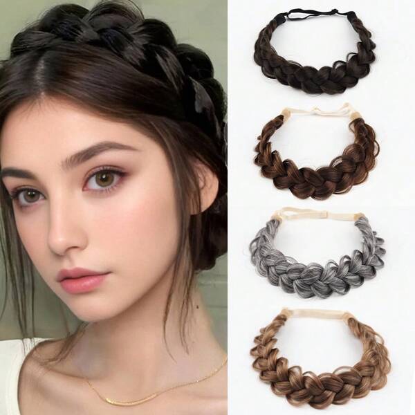 High Temperature Silk Material Headband - Simple And Easy To Wear - Synthetic Fiber Suitable For Daily Wear Halloween Christmas