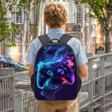 3 PiecesBackpack Set,Three Colors Game Print, Unisex,Shoulder Bag, Pencil Bag,Backpack For Back To School