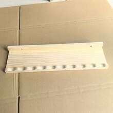 Simple Wall Storage Rack Solid Wood Home Children's Room Floating Bookshelf Living Room Wall-Mounted Wooden Storage Rack