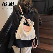 Women Shoulder Bags - 粉紅色帶掛件 - 查看 8