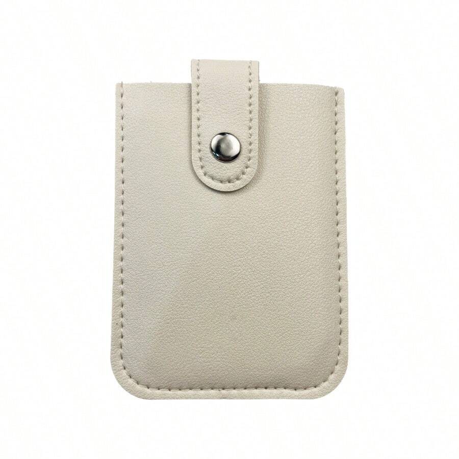 1 Pc, Drawer-Type Card Set Woven Bag, Button-Sealed Storage Bag, Stackable Drawer-Type Card Wallet.