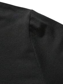 休闲趣味T恤 | 日常穿着 | 爱好爱好者 | 门铃窃贼幽默印花 | 柔软透气面料 | 男女通用黑色 - 黑色 - 查看 5