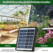 Solar Irrigation System,Solar Drip Irrigation Kit With 15 Drippers,Solar Watering System DIY Automatic Watering System For Garden,Plant,Greenhouse,Terrace,Energy-Saving, 2w - Black - View 7