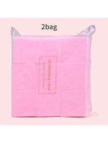 klimonla 500pcs/Bag Disposable Non-Woven Nail Cleansing Pads, Nail Polish Remover Wipes, Thick And Non-Falling Cleaning Cloths For Manicure, Wet And Dry Use Nails Nails Supplies Nail Stuff - Multicolor - View 13