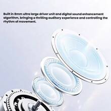 Lenovo Bluetooth Headset TC3308 Sports Bone Conduction Headset Open Ear Clip Bluetooth Headset HD Call Noise Reduction Waterproof And Sweatproof Dark Gray - Dark Grey - View 3