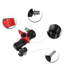 Super Clamp Soporte de Cámara Montaje de Monitor 360° Brazo Mágico de Cabeza de Bola Doble para Cámara DSLR/Gopro/Luces LED/teléfono - Negro - Ver 8