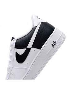 Nike 大童新款经典 Air Force 1 百搭耐穿透气低帮休闲运动鞋 - 白色 - 查看 10
