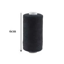 2/4/8/12件装 500米缝纫线 涤纶线 黑色 白色 坚固耐用缝纫线 缝纫线轴 涤纶 适用于手动缝纫机 - 彩色 - 查看 2
