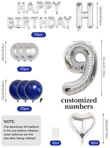 بالونات أرقام 32 بوصة باللونين الوردي والفضي، ديكور أرقام عيد ميلاد مخصص، بالون لاتكس وردي وبالونات بنفسجية معدنية، مجموعة باليونات رسائل عيد الميلاد السعيد، مناسبة لعيد الميلاد، الزفاف، عرض الطفل، زخرفات حفلة عيد الحب، حفلة عزوبية، حفل عيد زواج بموضوع، زينة خطوبة العروس، هدايا عيد الزواج، مناسب لأعياد الميلاد والذكرى السنوية والعام الجديد، عارض الأطفال، التخرج، الخطوبة، حفلات الزفاف