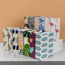 相册 100 张照片 6 英寸便携式迷你皮革封面剪贴簿相册适用于儿童生日家庭婚礼周年纪念艺术和手工项目、学校用品、返校 - 彩色 - 查看 7